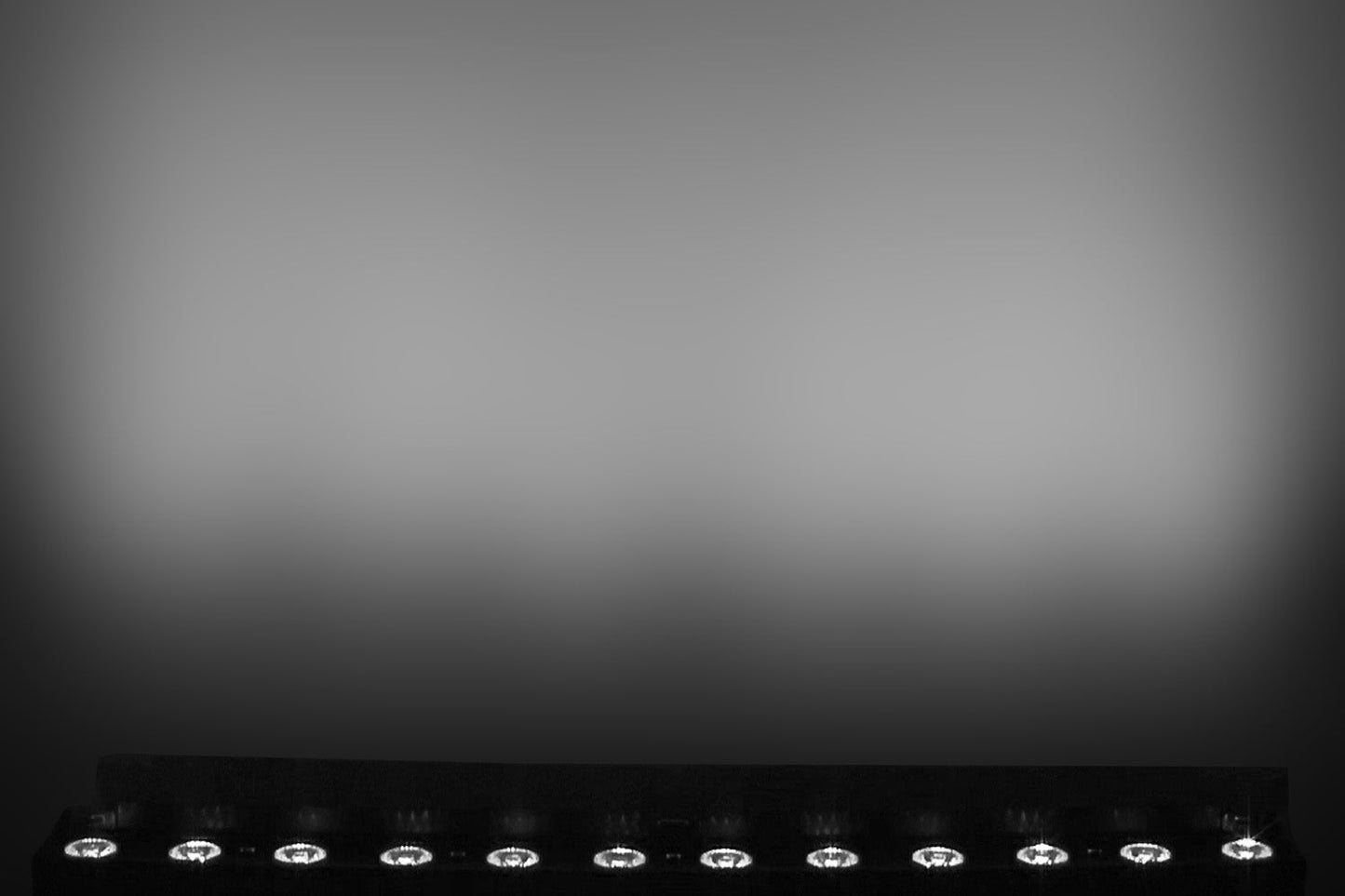 PIXBAR12H - 12 x 12W RGBWAU Pixel Control Bar with barndoor