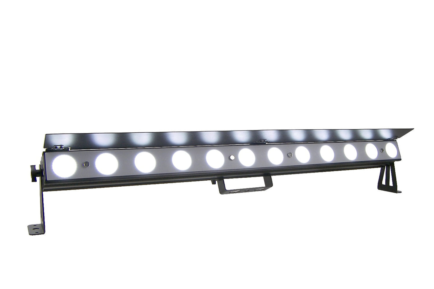 PIXBAR12VW - 12 x 6W CW/WW/A Pixel Control Bar with barndoor