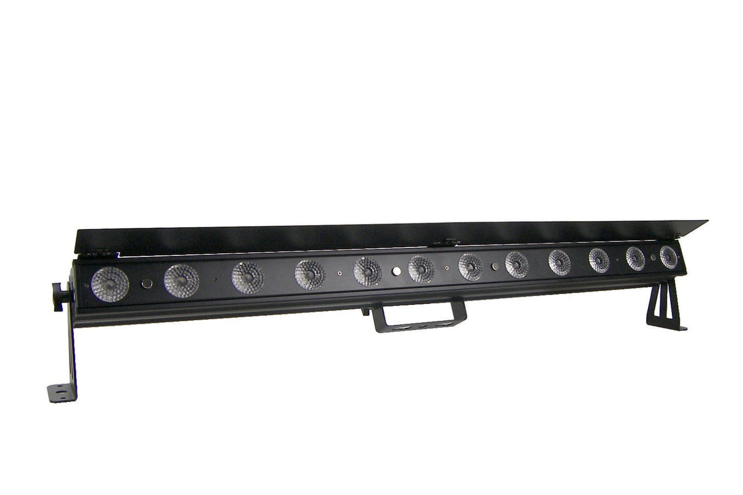 PIXBAR12VW - 12 x 6W CW/WW/A Pixel Control Bar with barndoor