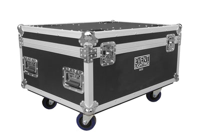 PIXBAR6CASEWC - Road Case for 6 units of PIXBAR6X12