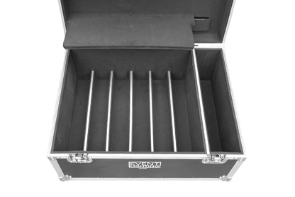 PIXBAR6CASEWC - Road Case for 6 units of PIXBAR6X12