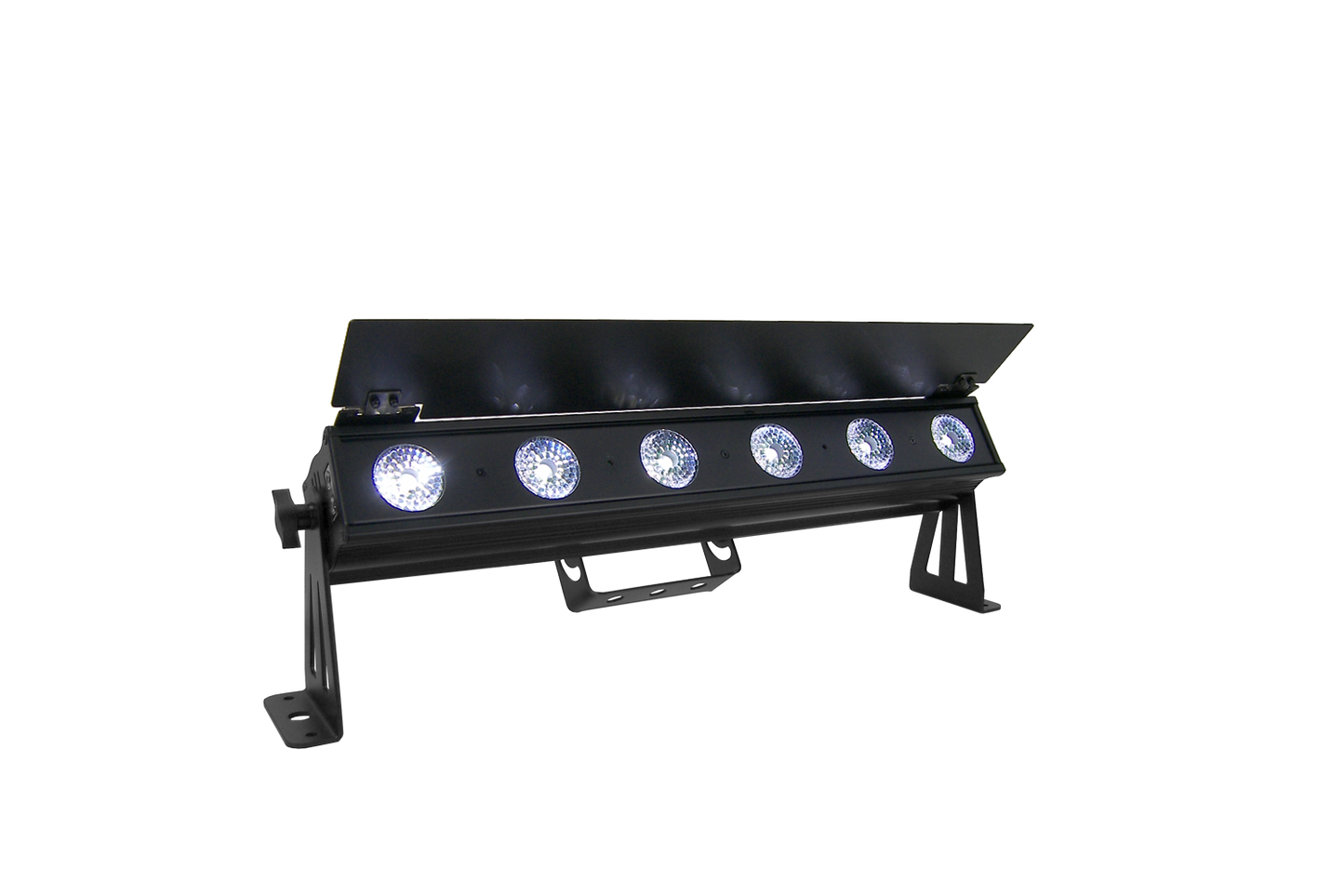 PIXBAR6VW - 6 x 6W CW/WW/A Pixel Control Bar with barndoor