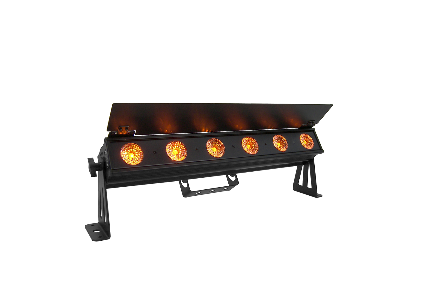 PIXBAR6VW - 6 x 6W CW/WW/A Pixel Control Bar with barndoor