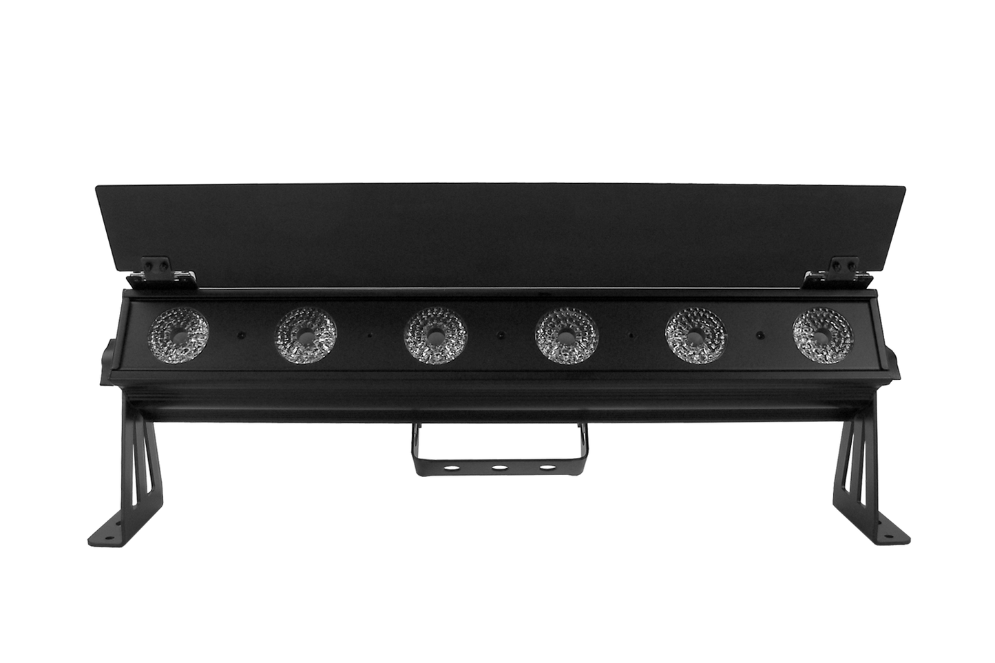 PIXBAR6VW - 6 x 6W CW/WW/A Pixel Control Bar with barndoor