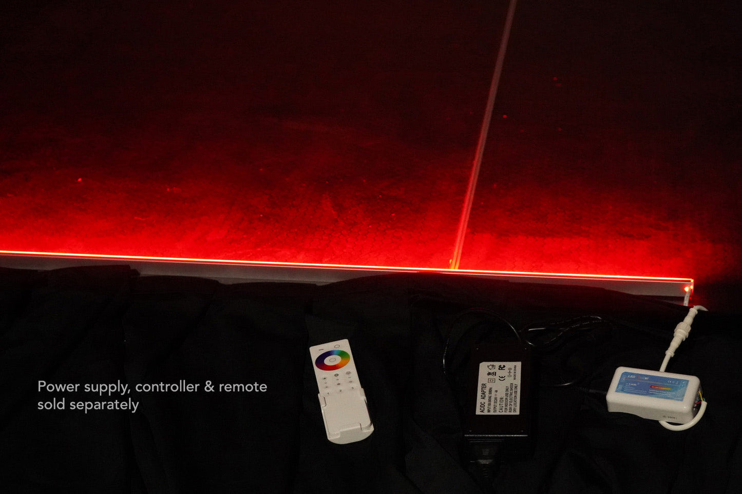 COBBAR1Q - 1m Rigid COB LED Bar with RGBW LEDs in Aluminium Extrusion
