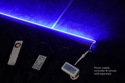 COBBAR1Q - 1m Rigid COB LED Bar with RGBW LEDs in Aluminium Extrusion