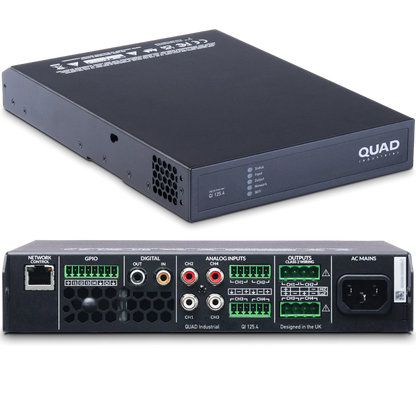 QI-125.4 - 4-Channel Fixed Installation Amplifier