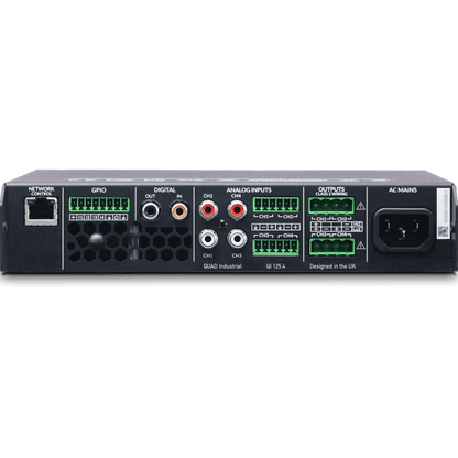 QI-125.4 - 4-Channel Fixed Installation Amplifier
