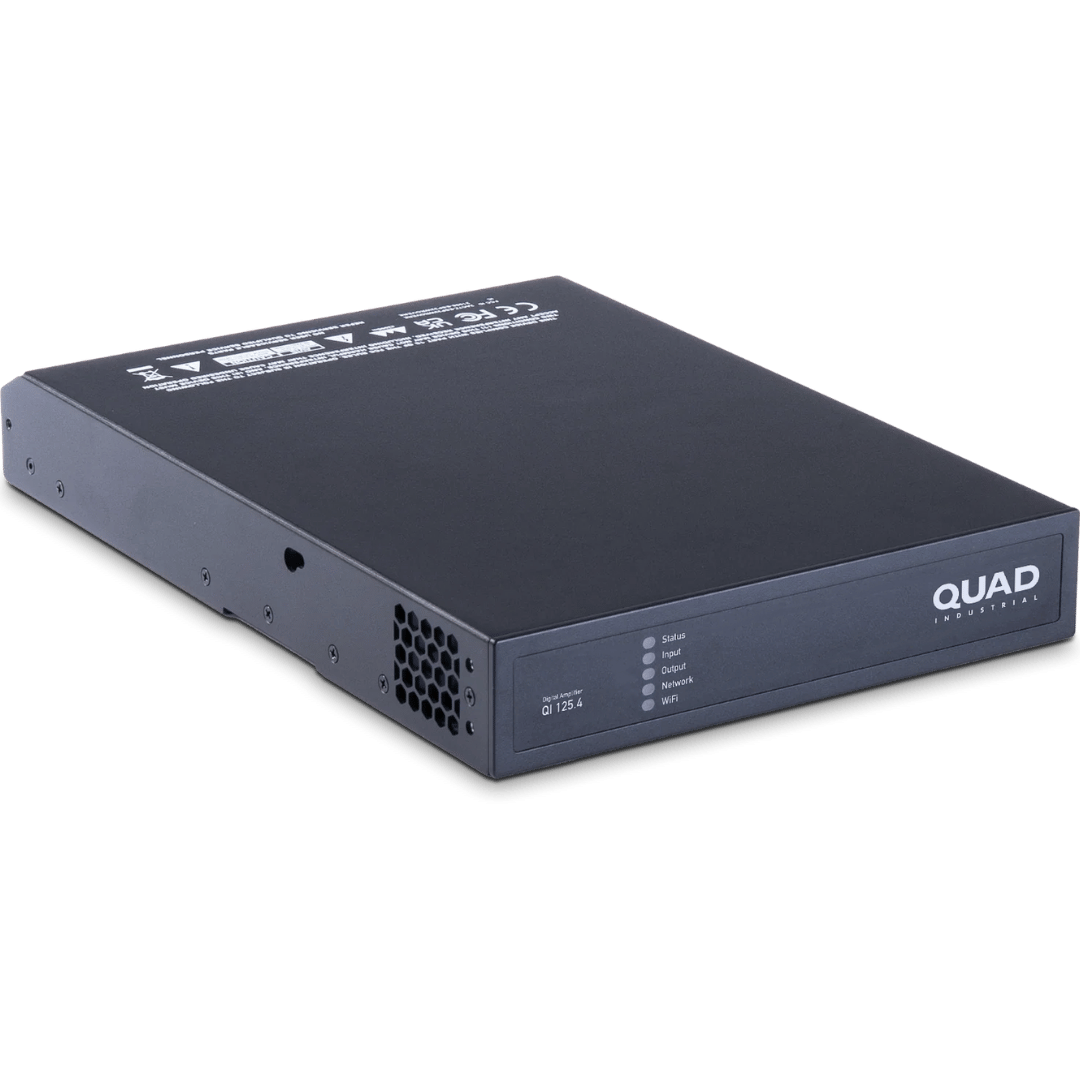 QI-125.4 - 4-Channel Fixed Installation Amplifier