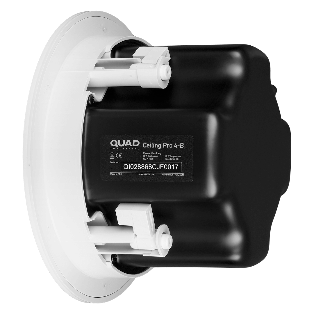 QI-CPRO4B - Ceiling Pro 4" Metal Back Loudspeaker (White)