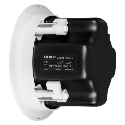 QI-CPRO4B - Ceiling Pro 4" Metal Back Loudspeaker (White)