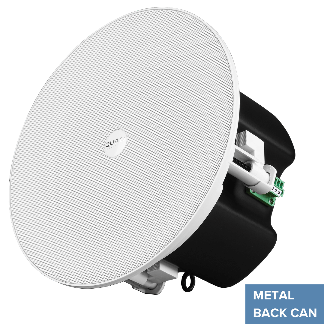 QI-CPRO4B - Ceiling Pro 4" Metal Back Loudspeaker (White)