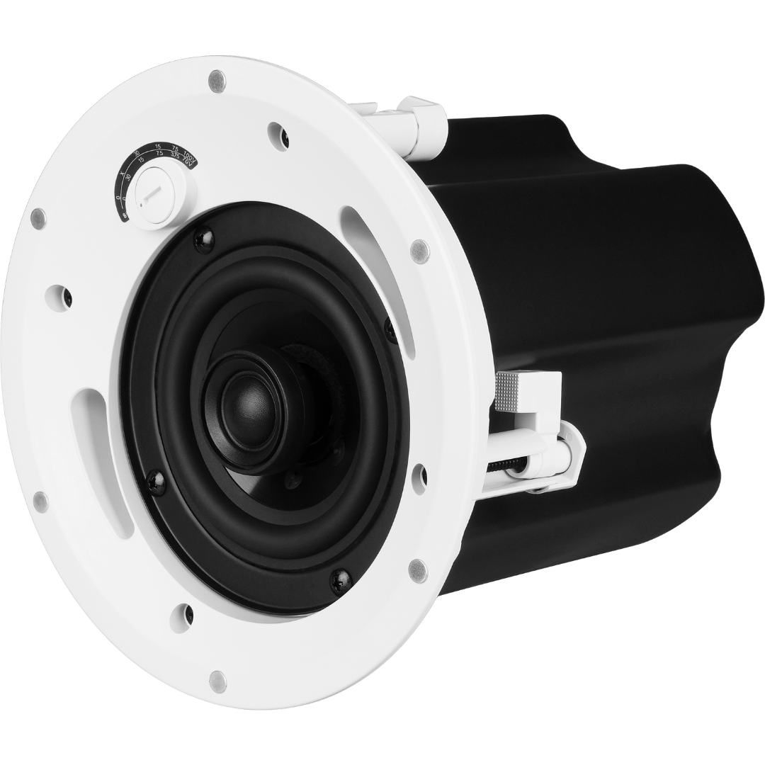 QI-CPRO4C - Ceiling Pro 4" Deep Metal Back Loudspeaker (White)