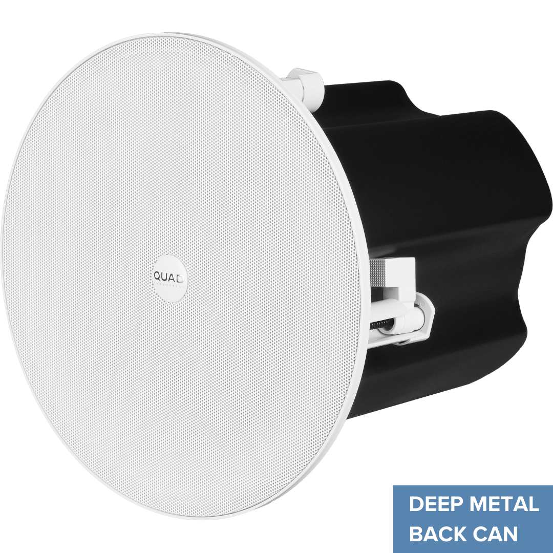 QI-CPRO4C - Ceiling Pro 4" Deep Metal Back Loudspeaker (White)