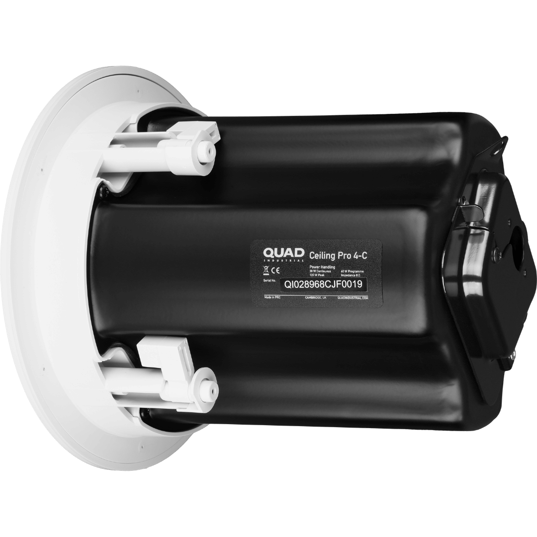 QI-CPRO4C - Ceiling Pro 4" Deep Metal Back Loudspeaker (White)