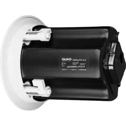 QI-CPRO4C - Ceiling Pro 4" Deep Metal Back Loudspeaker (White)