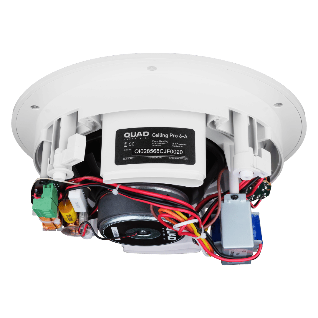 QI-CPRO6A - Ceiling Pro 6" Discreet Loudspeaker (White)