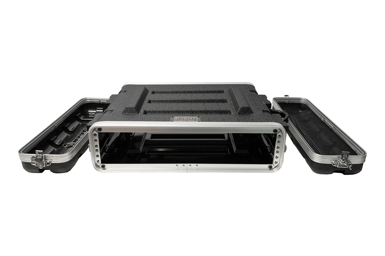 Event Lighting RACKA2RU 2RU ABS Rack Case open 