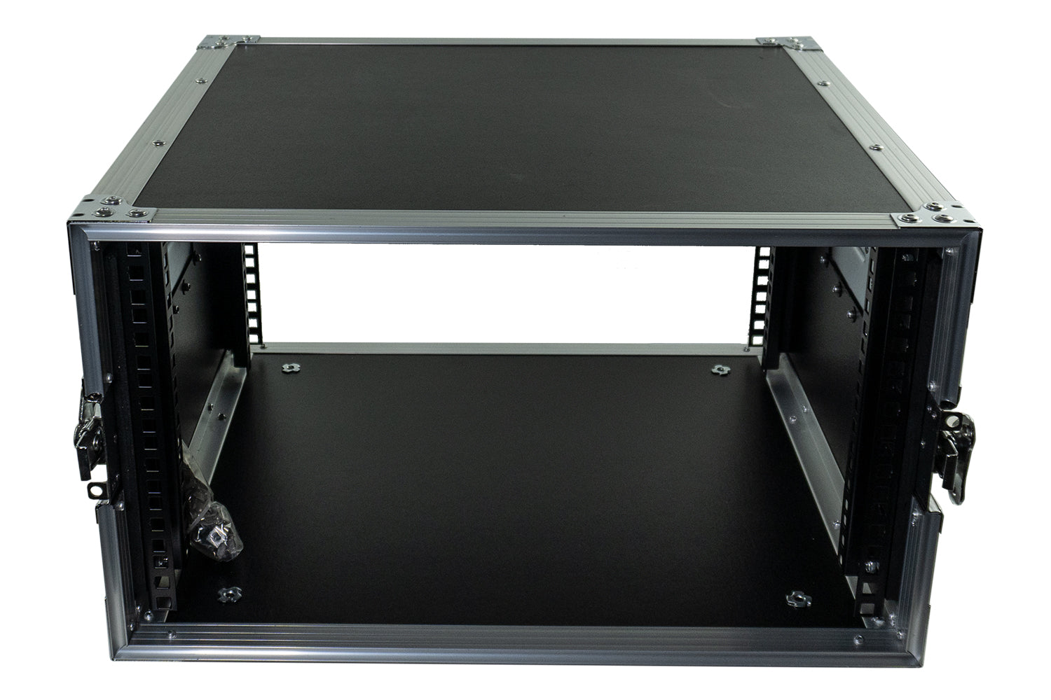 Event Lighting RACKP6RU 6RU Plywood Rack case inside view 