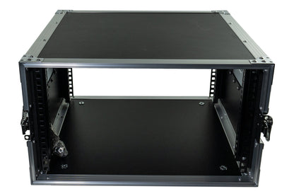 Event Lighting RACKP6RU 6RU Plywood Rack case inside view 