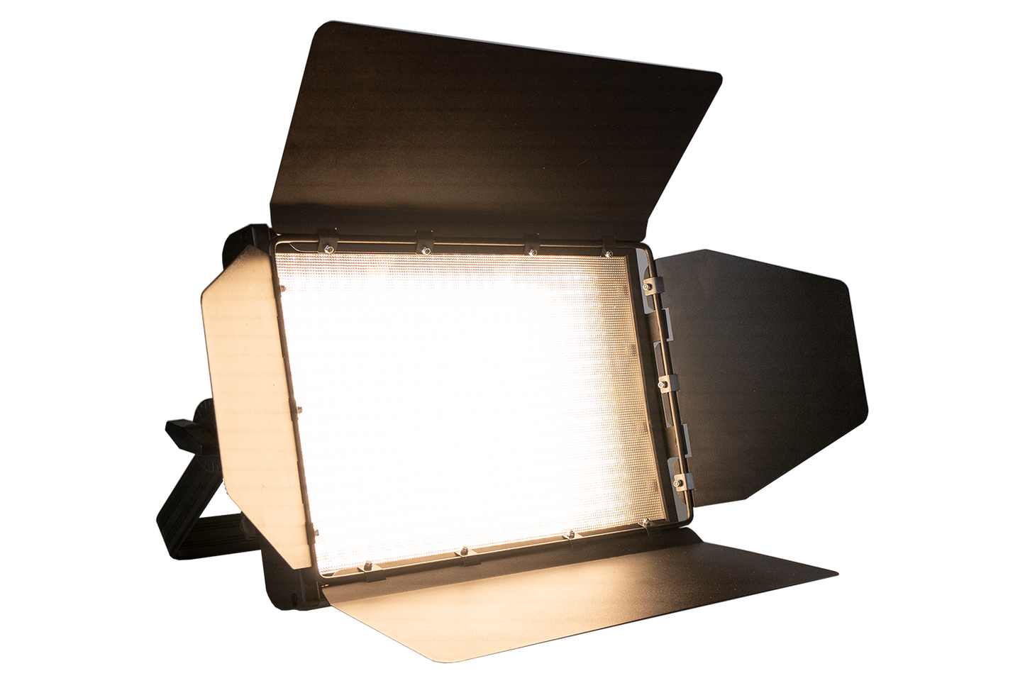 STUDIO100IW - 100W Tuneable White LED Panel with Barn Doors