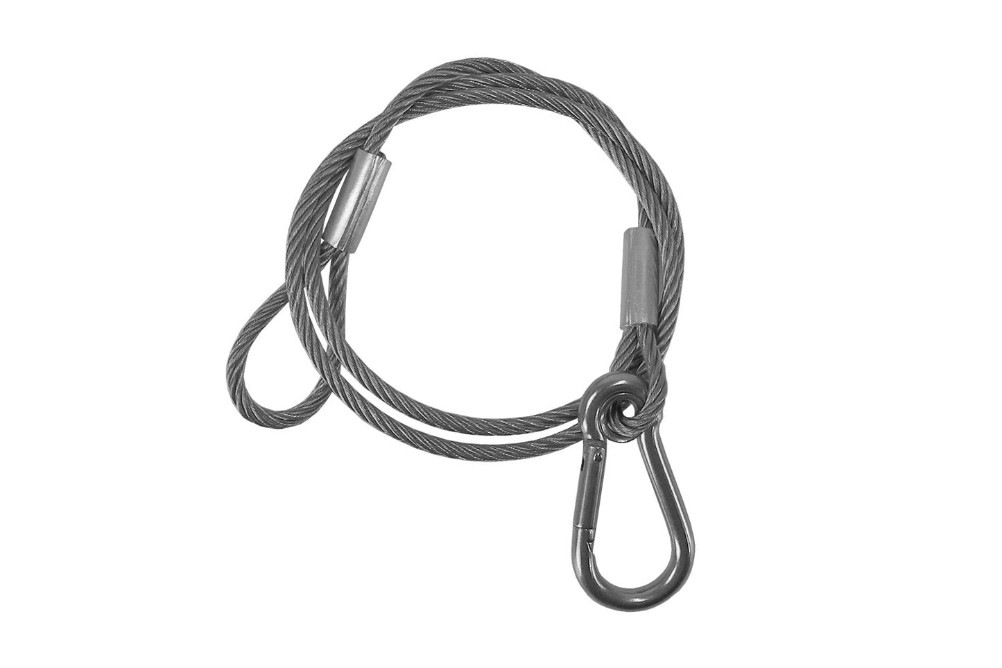 SW4X800SSS - 4mm Stainless Steel Safety Wire - Silver
