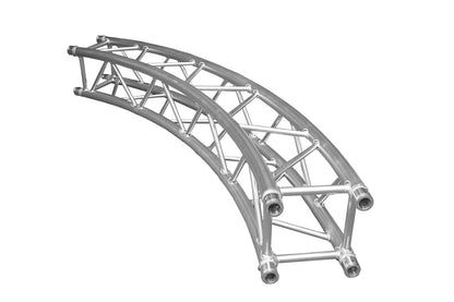 T3BD2R2 - Curved 290mm box truss-2m diagonal style, 2m Radius