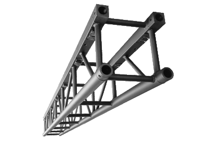 T3BLSPD3BK - 290mm Power Truss - Black 3m