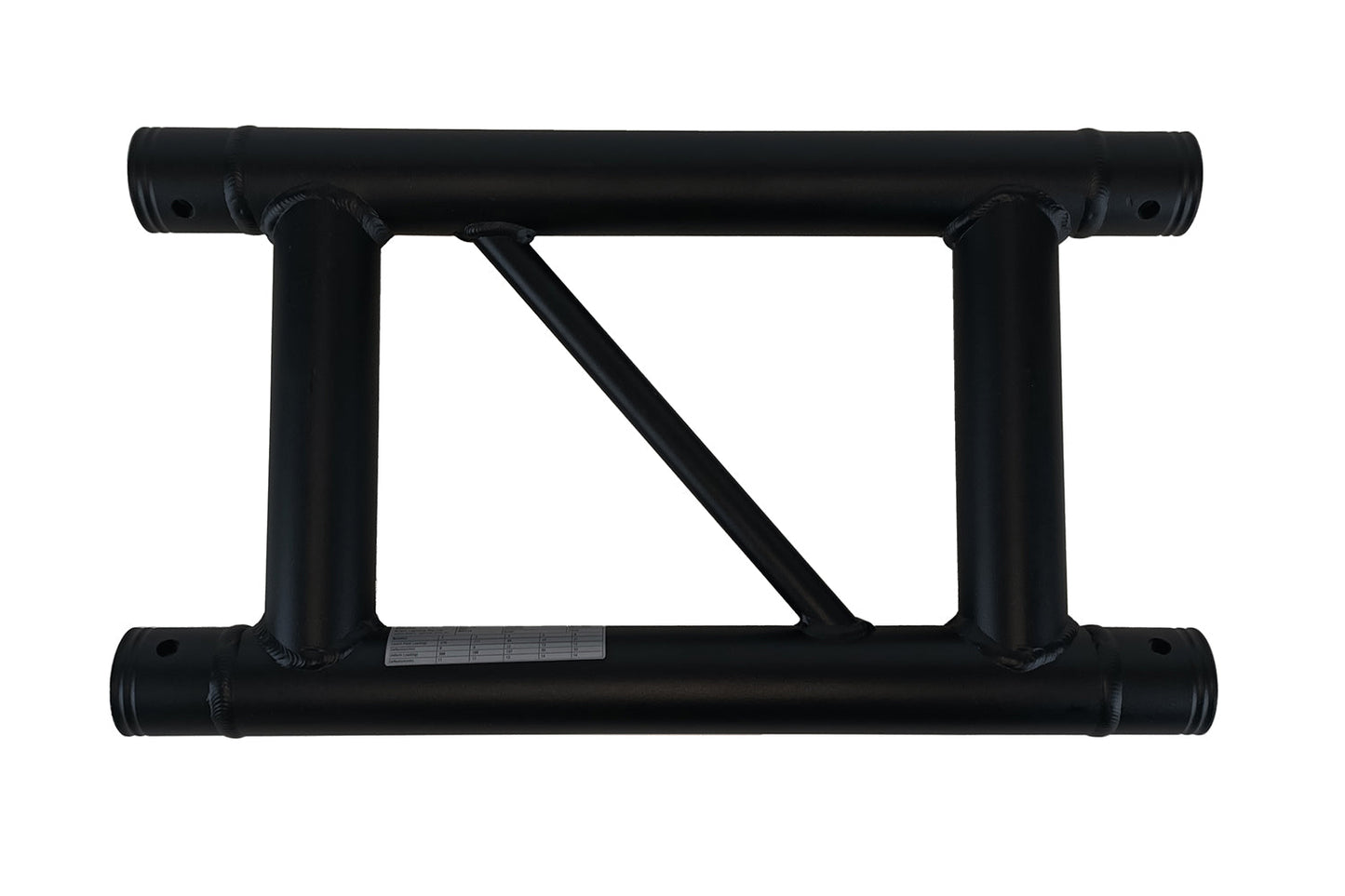 T3F05BK - 290mm Spigot Flat Truss (0.5m, Black)