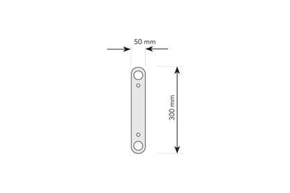 T3FB - 300mm Bolt Flat Truss - Silver