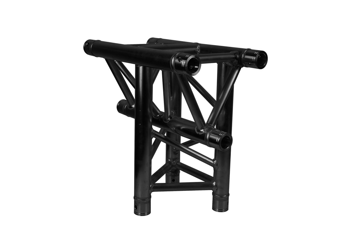 T3TCT32BK - 290mm 3 way T upright, apex down - Black