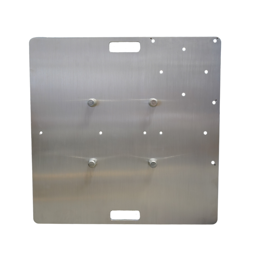 TB750A - 290mm Aluminium Spigot Box Truss Base Plate (750mm)