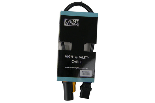 TONEIEC0.75 - 0.75m Male TrueOne to Female IEC lead - 1.5mm2