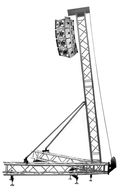 3BTLAV6PACK - Package - 290mm Box Truss Tower with V-Style Base (Approx. 6m Max Height)
