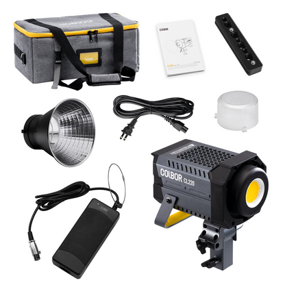 CL220 - 220W Bi-colour COB Video Light