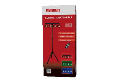 VIVIDBAR2 - 24 x 4W RGBW LED Lighting Bar