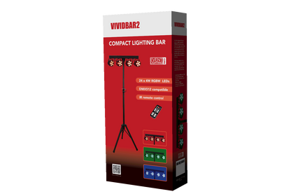 VIVIDBAR2 - 24 x 4W RGBW LED Lighting Bar