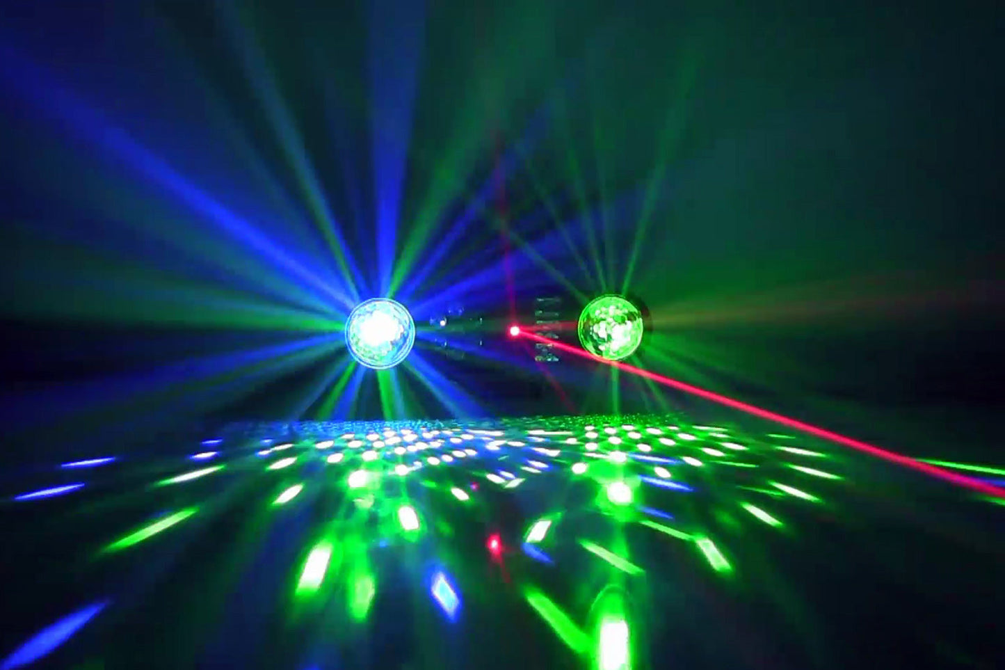 VIVIDSTARTER - LED Party Bar Light with PAR, LED Balls, Strobe and Laser