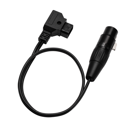 DTAPMXLR3F0.5 -  Male D-Tap to Female 3-Pin XLR Cable (0.5m)