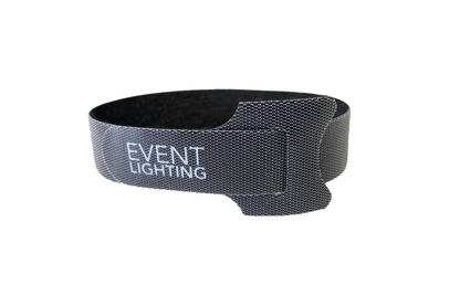 VT50H - Heavy Duty Velcro Tie 50-Pack (Black)