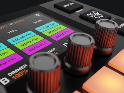 WOLFMIXW1MK3 - Wolfmix W1 MK3 standalone performance DMX lighting controller