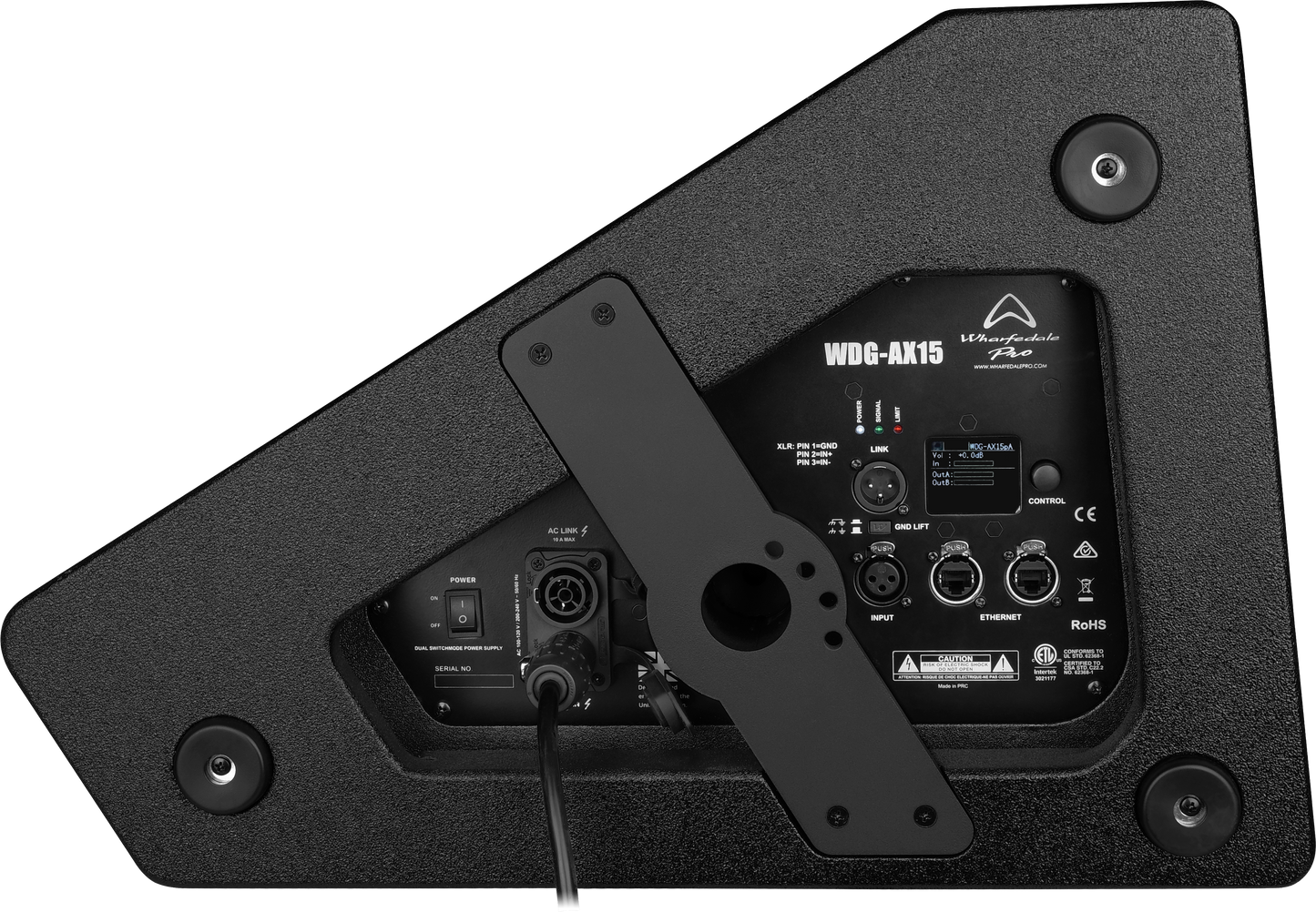 Wharfedale Pro WDG-AX15 - Active 15" Coaxial Wedge Monitor