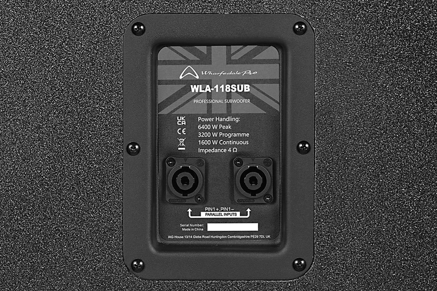 Wharfedale Pro WLA-118SUB - 18" passive subwoofer