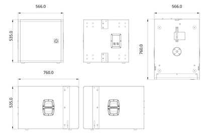 Wharfedale Pro WLA-118SUB - 18" passive subwoofer