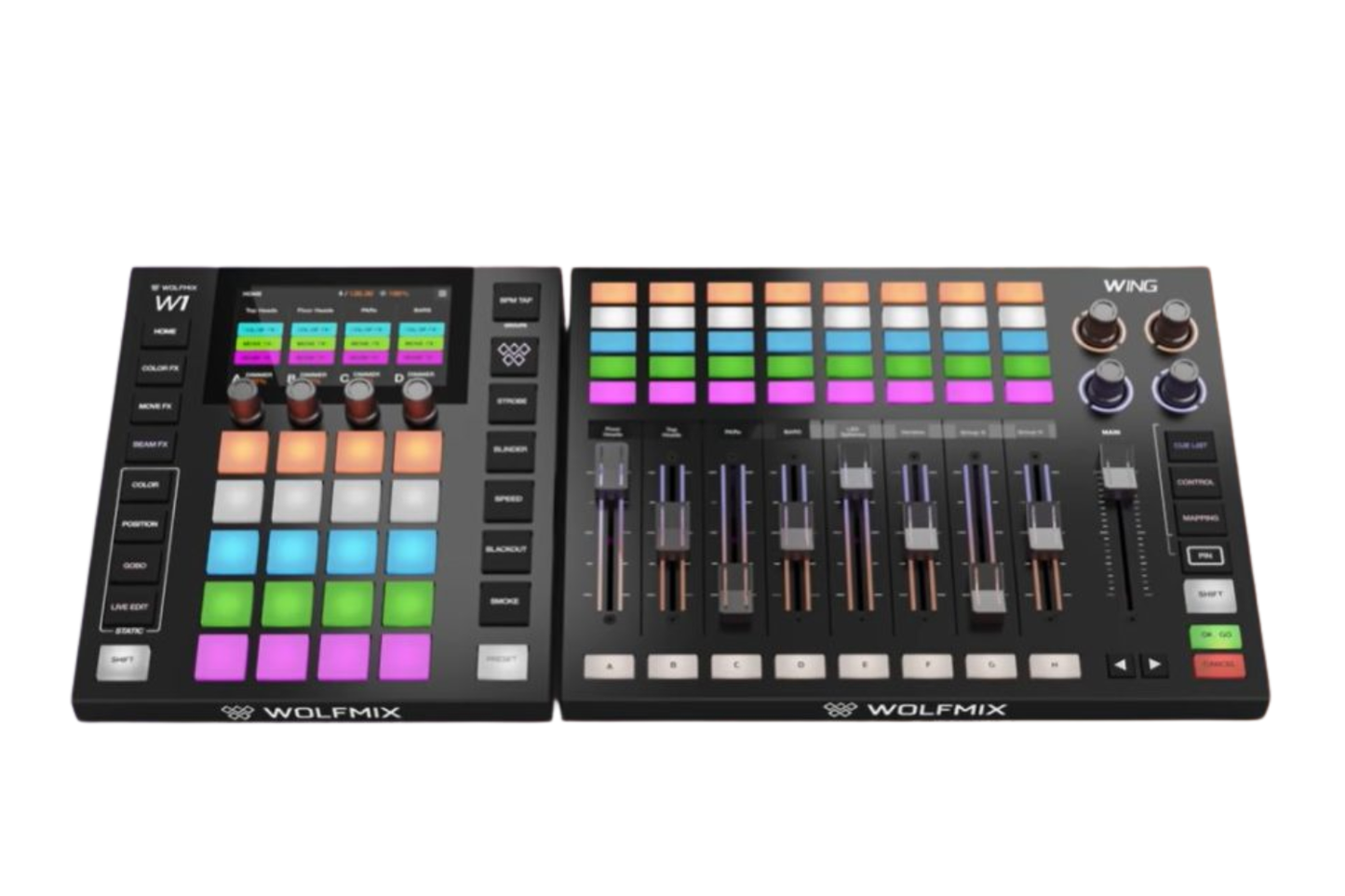 WOLFMIXWING - Wolfmix Expansion Wing with 9 Motorised Faders