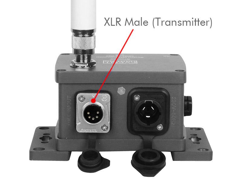 WPROTXIP - IP65 Transmitter with WDMX G3/4 & CRMX