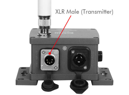 WPROTXIP - IP65 Transmitter with WDMX G3/4 & CRMX