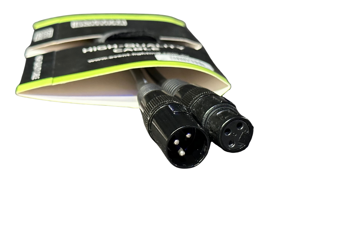 XLR3M3F0.5 - 0.5M XLR 3 pin