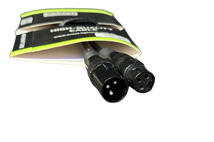 XLR3M3F0.5 - 0.5M XLR 3 pin