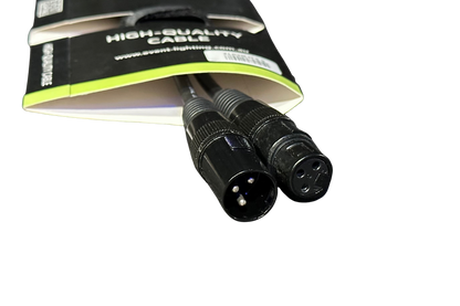 XLR3M3F1.5 - 3-pin DMX Cable (1.5m)